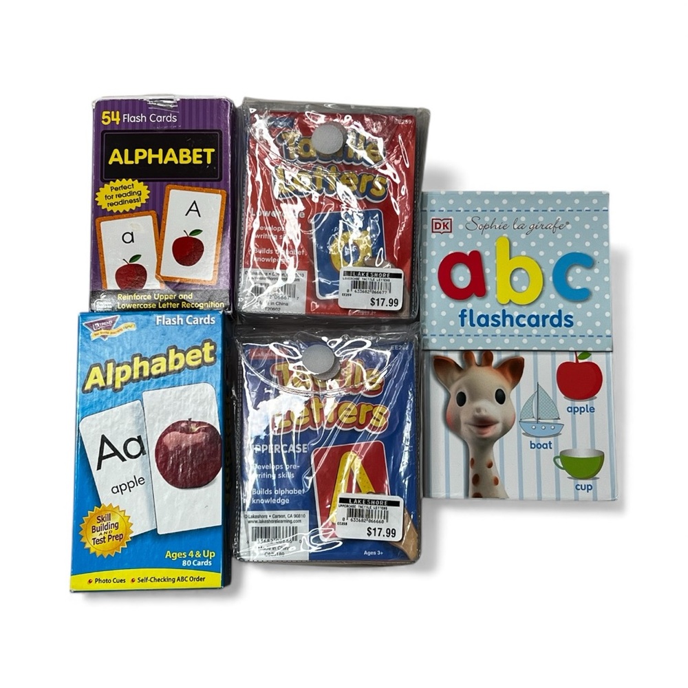 Alphabet and‎ ABC Flashcards Set